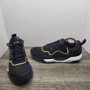 Avoli Low Volleyball Shoes Black White Women's Size 9.5 FA113-095